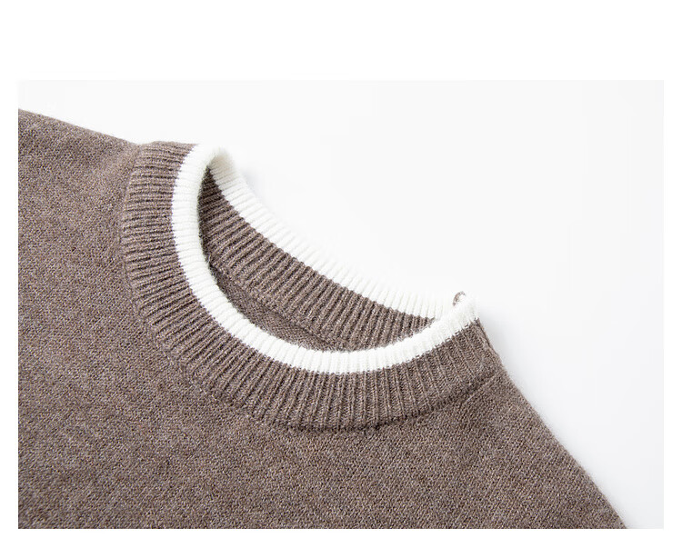 FANXIMAN Premium Wool Blend Knit Set Women Autumn New Top and Wide-Leg Pants Set Oatmeal M 11