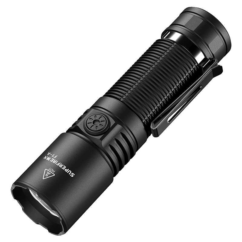 SupFire F1-A Flashlight High Brightness Long Range Long Battery Life Compact Portable Military Outdoor Cycling Emergency Light
