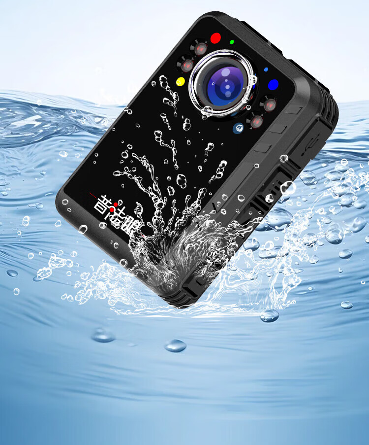 Pufayan B1 Law Enforcement Body Camera, 2K Ultra-Clear, Miniature, Hidden, Chest-Mounted, Portable Audio And Video Recording Device, 128GB 10