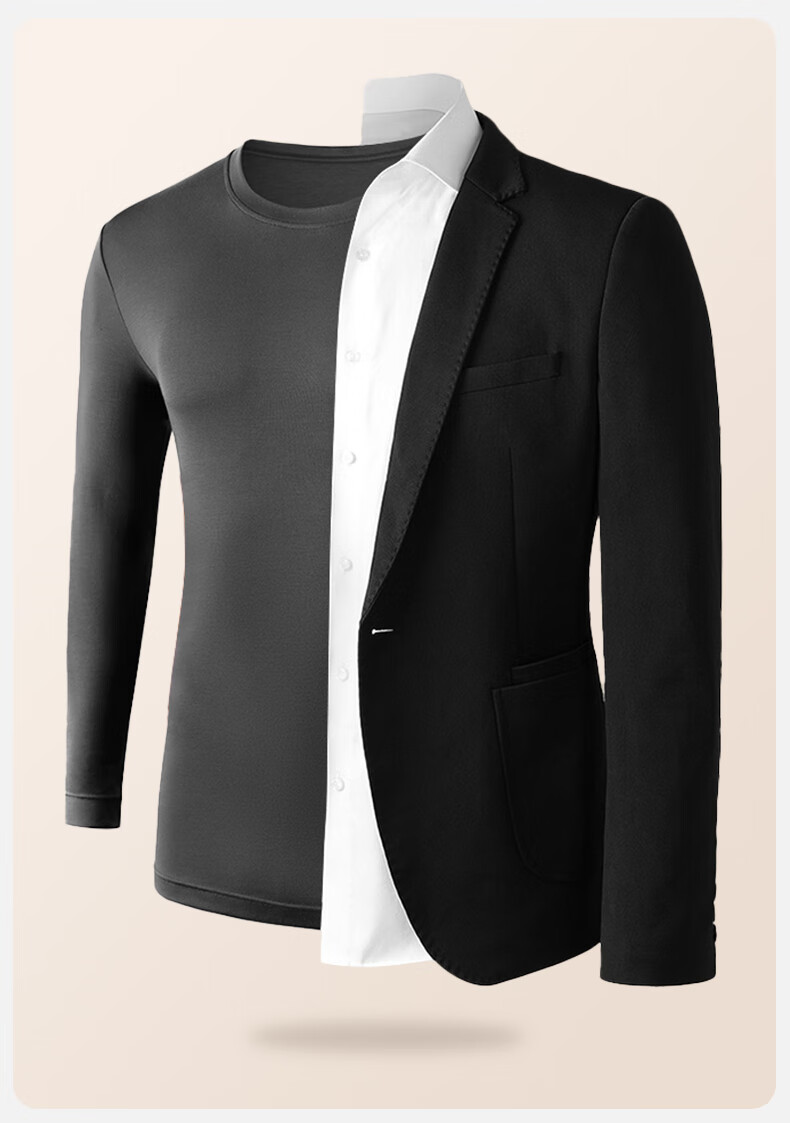 Modal Men's Thermal Underwear Set Thin Autumn Base Layer Warm Cotton Knit Long Johns Loose Fit Winter 7