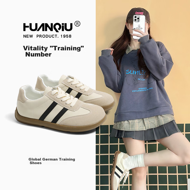 Global Dexun Women's Shoes 2026 Hot Comfortable Soft Sole Versatile Student Sports Sneakers