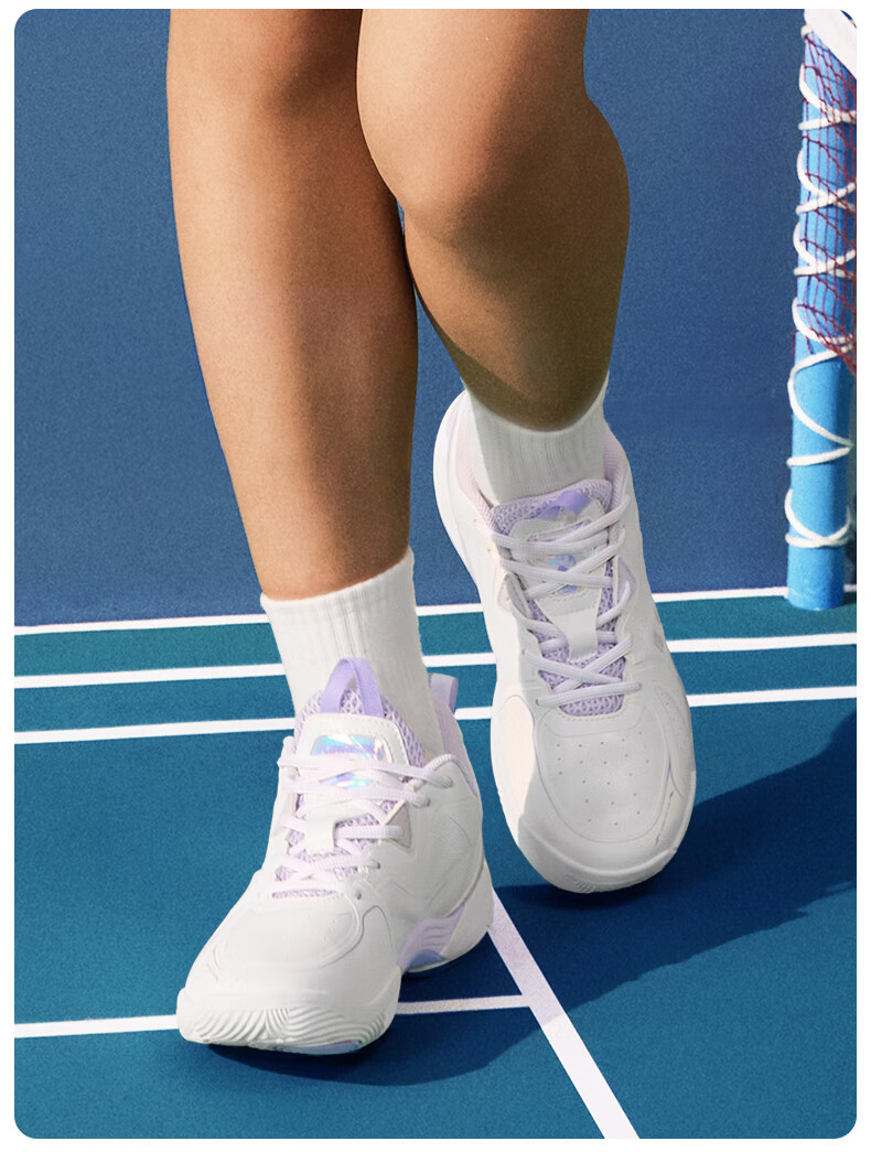 KAWASAKI Badminton Shoes Unisex Shock Absorption Wear-Resistant Non-Slip Professional Sports Shoes Whale Dream Pro Dolphin Blue Size 42 6