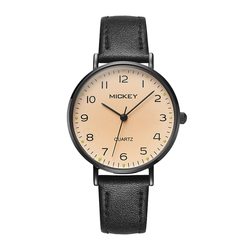 Disney Ladies' Watch, Fashionable Dual Calendar, Girl's Wristwatch, Suitable for Middle And High School Students