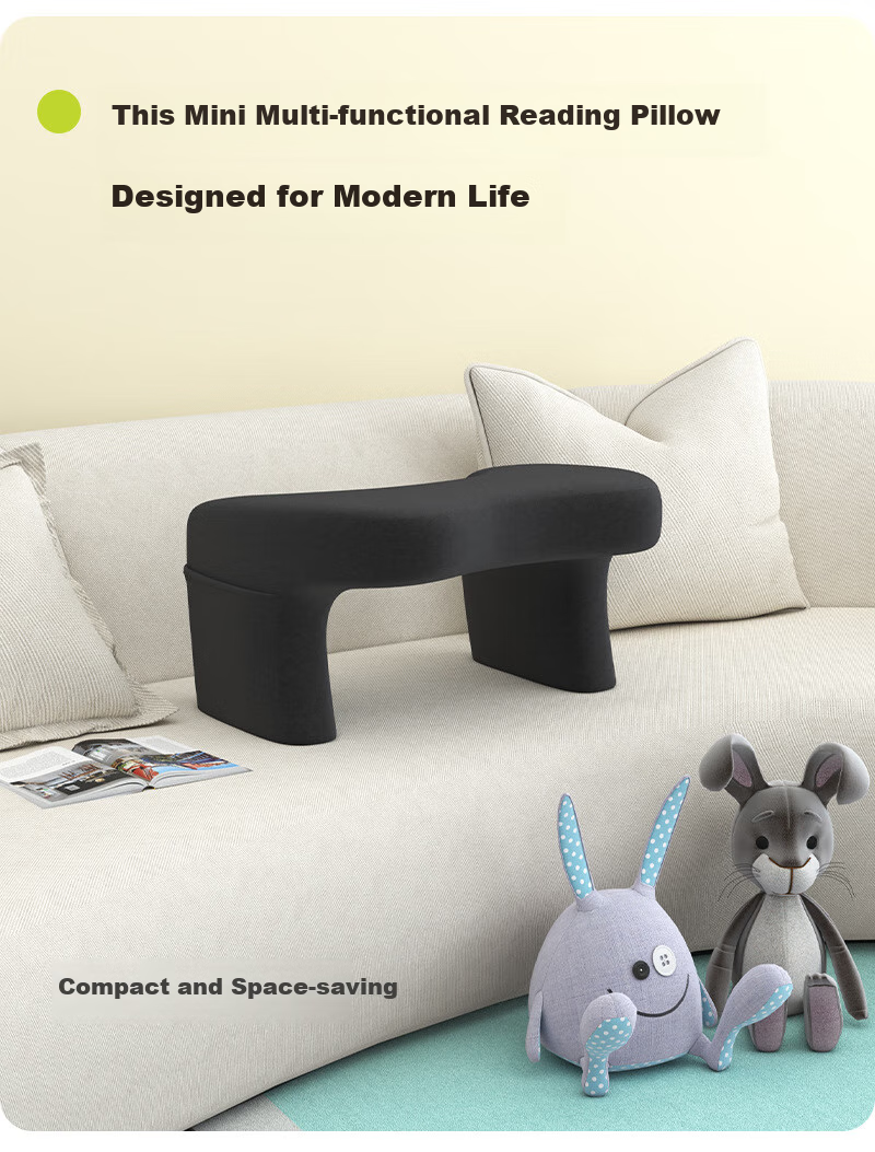 Mixiaoshu Bed And Desk Lazy Functional Gaming Reading Pillow, Elderly Backrest, Student Study Home Computer Desk Bedroom Desk Cushio 2