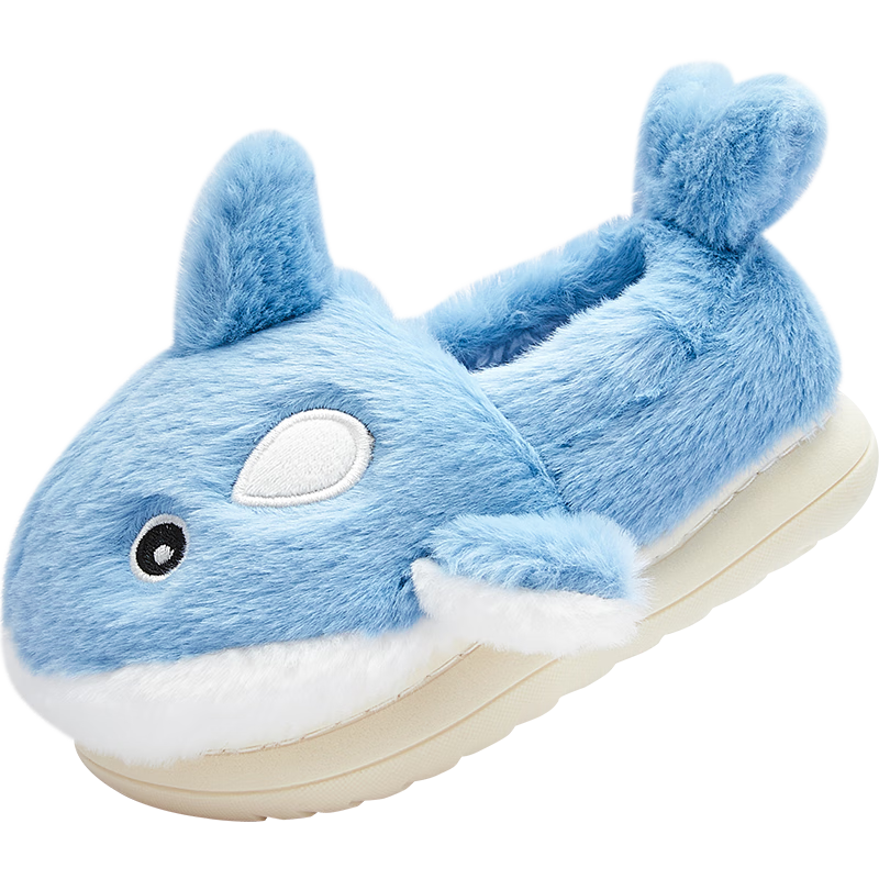 BALABALA Kids Cotton Slippers Boys Girls Baby 2025 Home Shoes with Heel Autumn Winter Cotton Shoes Animal 208425141227