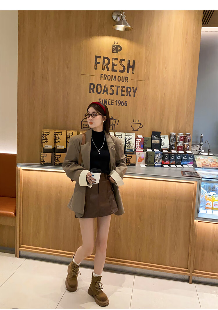 YUZHAOLIN Apricot Half Turtleneck Base Shirt Women's Little Chanel Style Inner Wear 2025 Autumn Winter New Sweater Knit Top 11