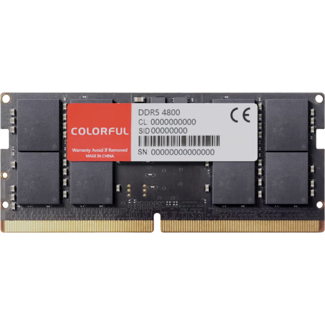 Colorful 8GB DDR5 4800 Laptop Memory Module
