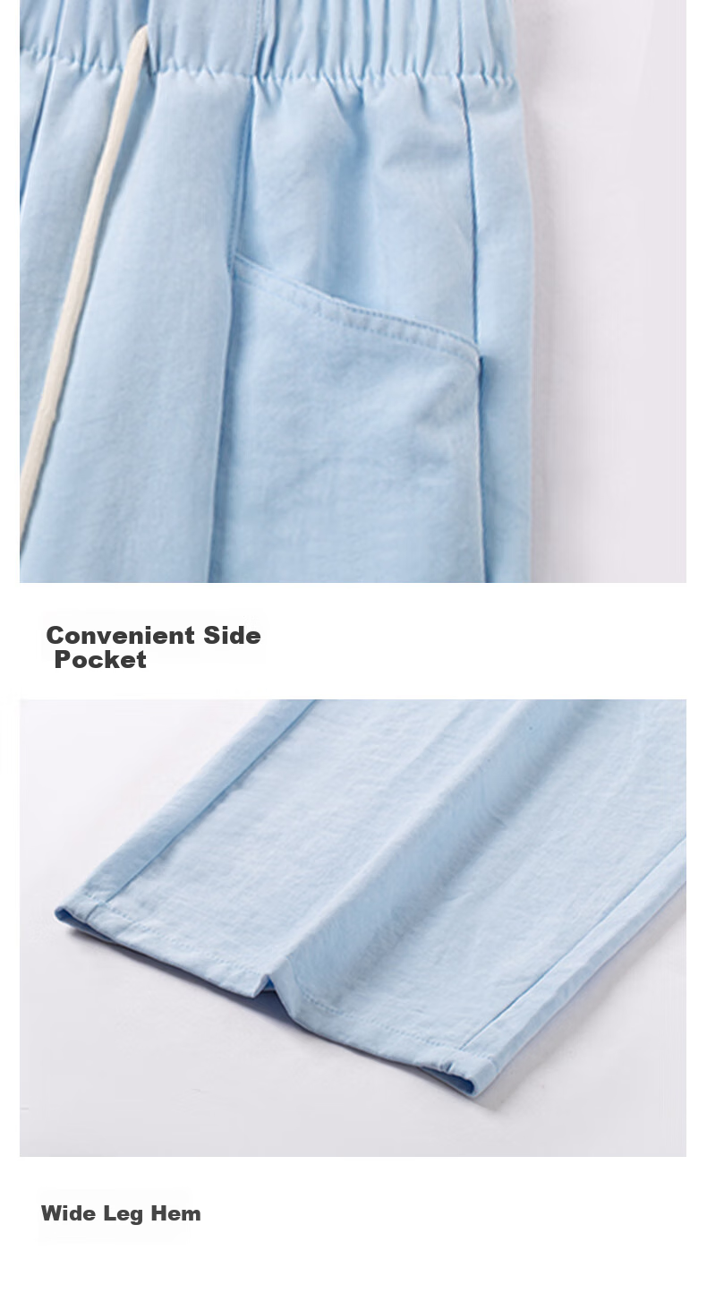LangSha Lazy Wide-Leg Pants for Women, Spring/summer 2025, Milk Foam Yamamoto Pants, High-Waisted, Draping Casual Loose Straight-Leg Trousers for Wome 20