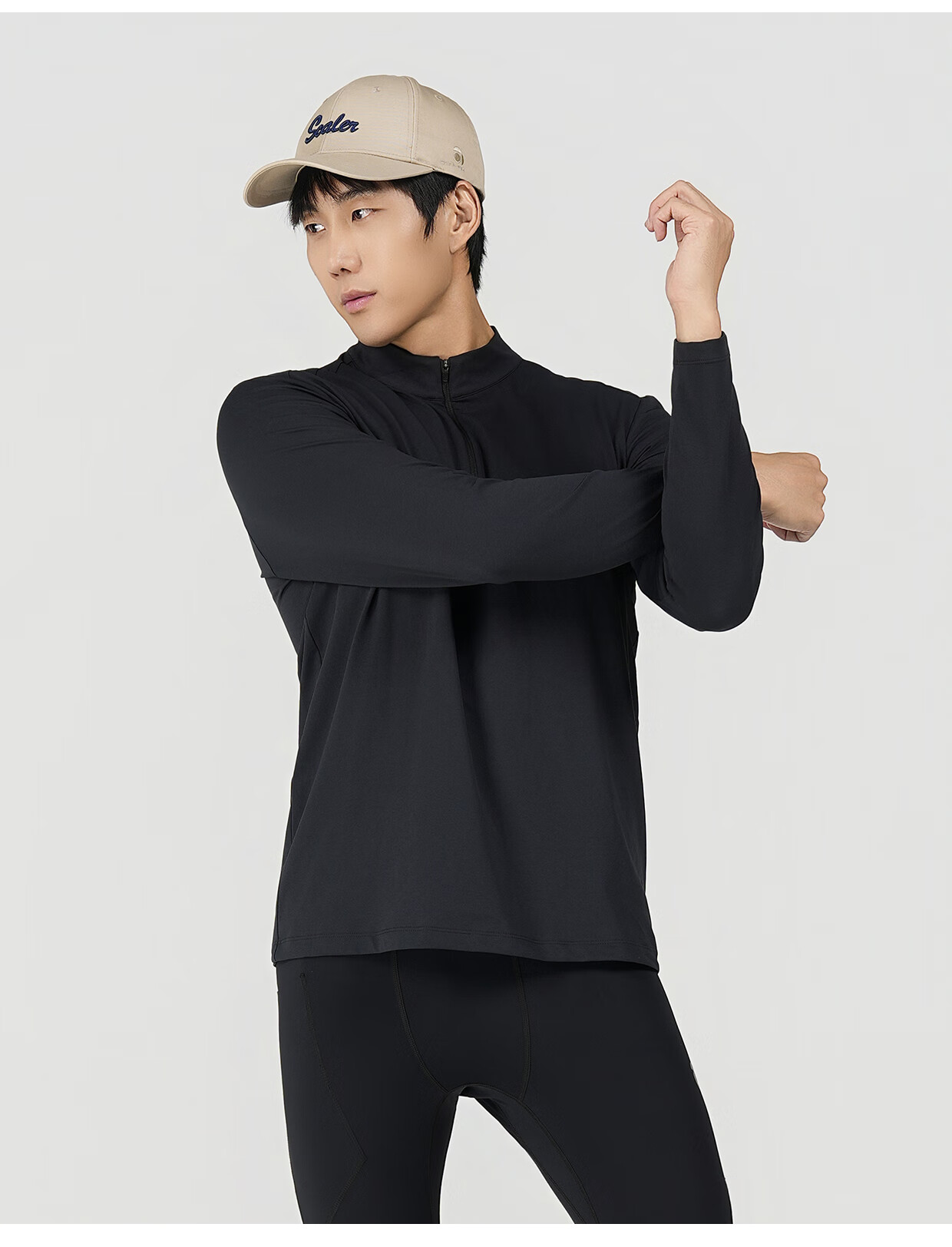 SCALER Outdoor Long Sleeve T-Shirt High Elastic Antibacterial Moisture-Wicking Quick-Dry Running Hiking UV Protection Top F4616D26 19