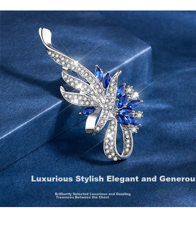 Mini&Yaya High-End Brooch Gift Box Set for Women, Luxury Elegant Valentine's Day Birthday Present for Girlfriend 4