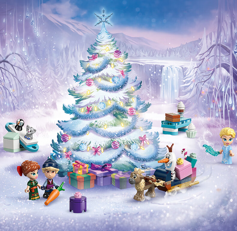 LEGO Disney 43273 2025 Christmas Countdown Calendar Kids Boys Girls Toy Birthday Gift 2