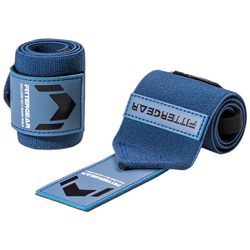 FITTER GEAR Fitness Wrist Wraps for Men, Weightlifting Wrist Support, Power Training Anti-Sprain Sports Bandage