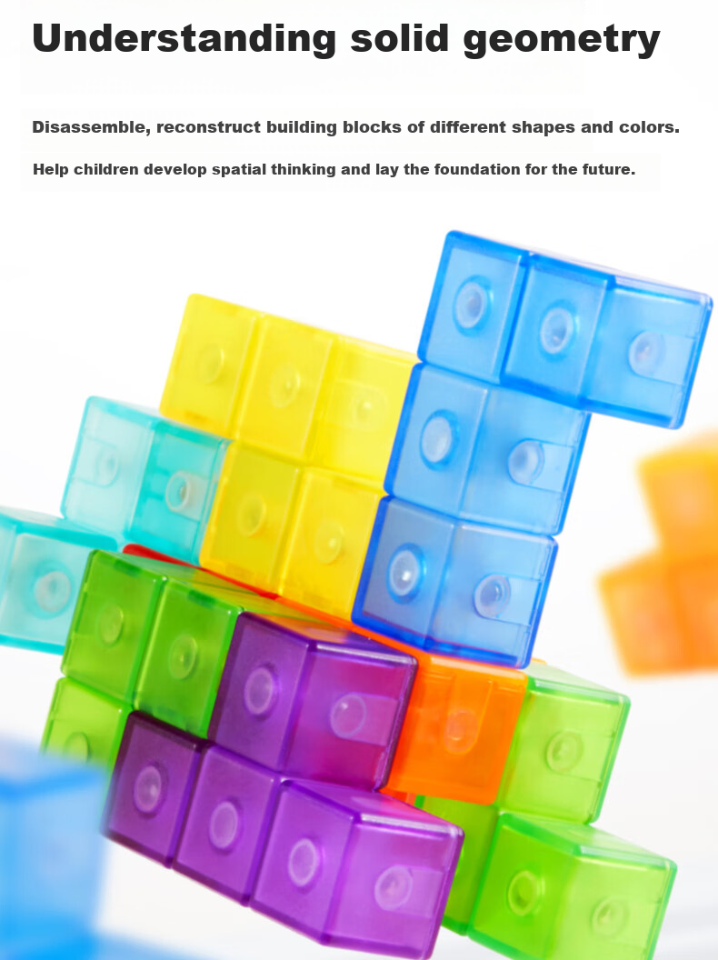 MiDeer Magnetic Tangram, Educational Puzzle for Kindergarten, Magnetic Assembly Toy Set, Children's Gift 3