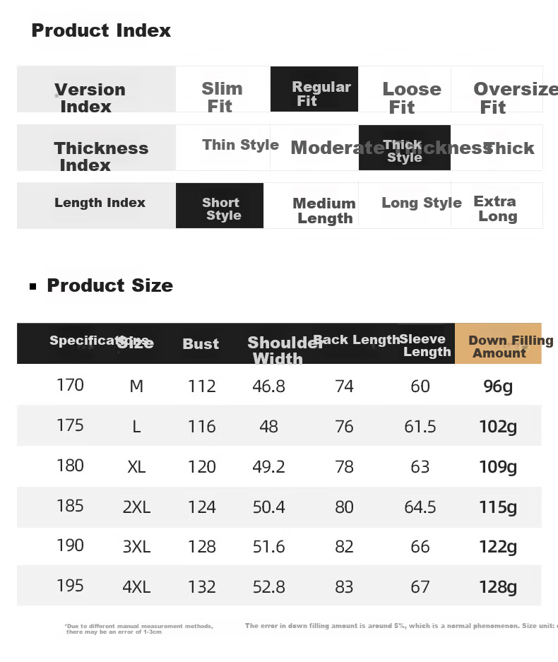 ROMON Men's Mid-Length Goose Down Jacket Detachable Hood Winter Thick Warm Coat Business Outerwear for Middle-Aged and Elderly 12