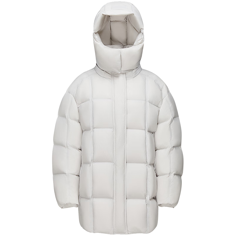 BOSIDENG 25-Year Winter Puff Down Jacket Women 90% Down Thickened Hooded Loose Mid-Length Lazy Style Coat