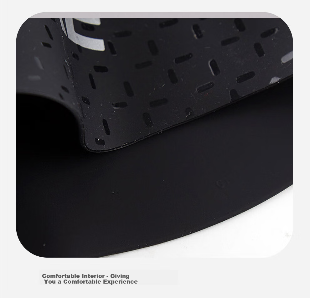 ZOKE Solid Color Silicone Swim Cap Waterproof Hair and Ear Protection Non-Tight Adult Swimming Training Gear 625503211A-7 7