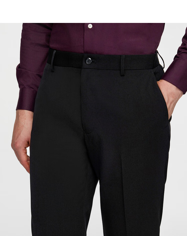 G2000 Comfortable Draped Soft Business Commuter Men's Dress Pants for All Seasons 5