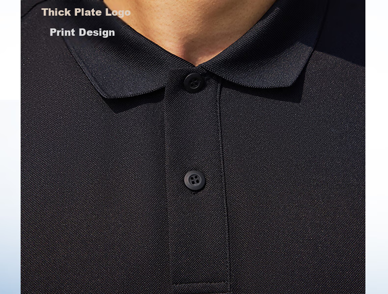 PEAK Polo Shirt for Men, Summer New Style, Sports Fitness Business Top, Breathable Casual T-Shirt, Loose Short Sleeve DF652241 11