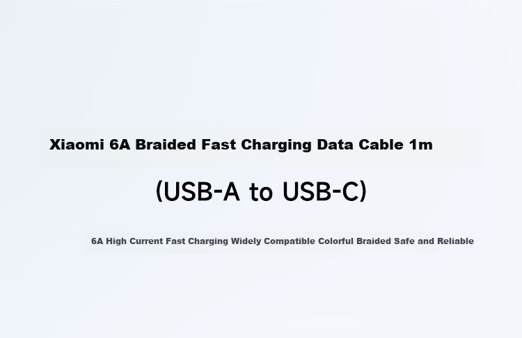 MI 6A A-C 1M Braided Data Cable Dark Green 1