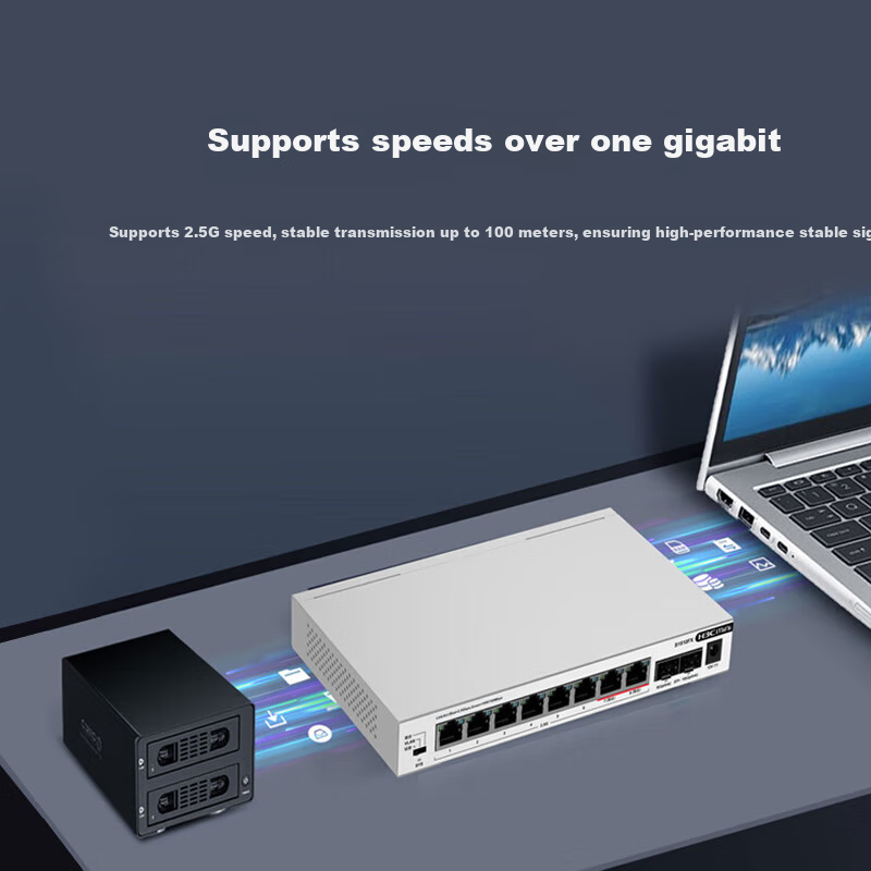 Кабель H3C CAT6 Gigabit Ethernet, 305 метров, синий, для домашней безопасности и PoE
