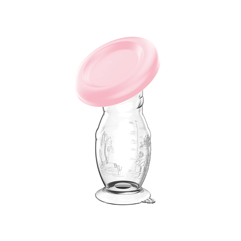 DOCTOR MA Breast Pump, Manual Milk Extractor for New Mothers, Leak-Proof Silicone Suction Device