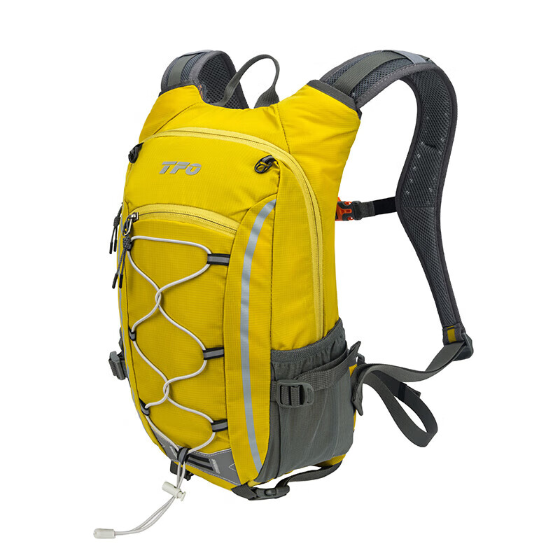TFO Competition-Grade Hiking Backpack, Lightweight Multifunctional Outdoor Rucksack Cycling Backpack 9202503 Yellow 20L