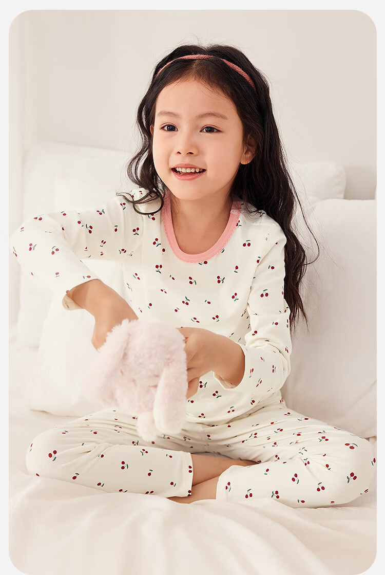 Minibala [Plant Core] Children's Underwear Set, Boys And Girls Pajama Set, Baby Spring Clothing Set, New Product 5