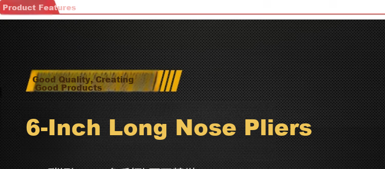 DELIGONGJU Needle-Nose Pliers 6 DL2106 (New And Old Versions Shipped Randomly) 2