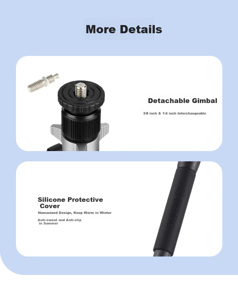 Benro XA229CH0S Xiaoyi Small Carbon Fiber Reverse Folding Compact Travel Photography Mirrorless DSLR Tripod, Adjustable Monopod, Ball Head Tripod 16