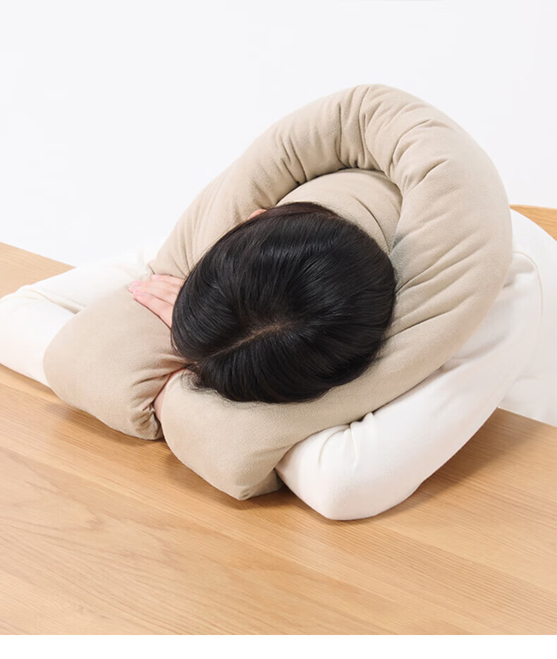 MUJI Soft Ring Cushion Light Green 12×200cm 1