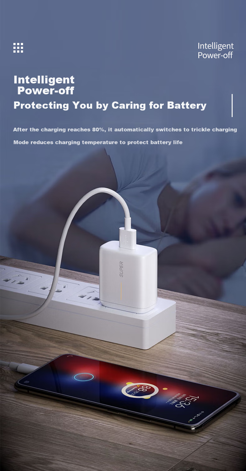 Trendsetter Compatible with DJI Charger Head, 30W Fast Charging, for Action6/5pro/4/3/Pocket4/3/2 Action Cameras, Dual-Head Type-C Charging Cable And Plug Set 11