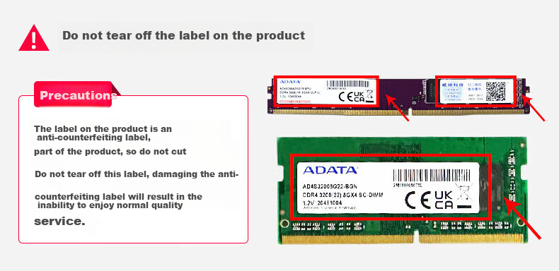 ADATA 16GB DDR5 5600 Desktop Memory Module Wanziqianhong 5