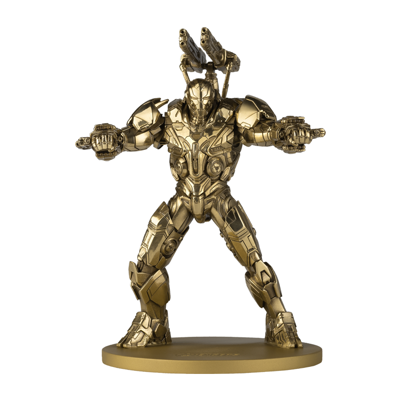 Master Tong Steel Patriot Small Marvel Series Limited Edition Copper Figurine Birthday Gift