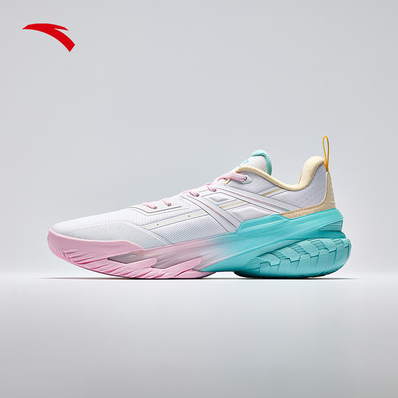 Anta Space 6 Basketball Shoes Cement Court Anti-Roll Professional Durable Men's Sports Shoes