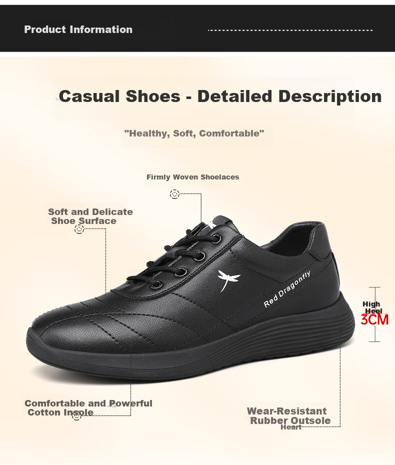 Hongqingting Casual Shoes for Women, Comfortable Versatile Women's Shoes, Trendy Sports Sneakers for Women, Korean Style C0TTN06001 4