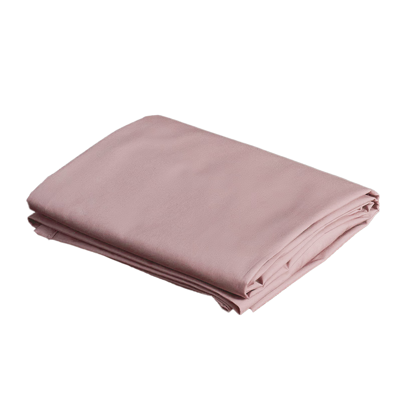 Anmino Children's Anti-Mite Pillowcase, 80-Count Pure Cotton, Maternal And Infant Class A, Sateen Fabric, Solid Color, Washable