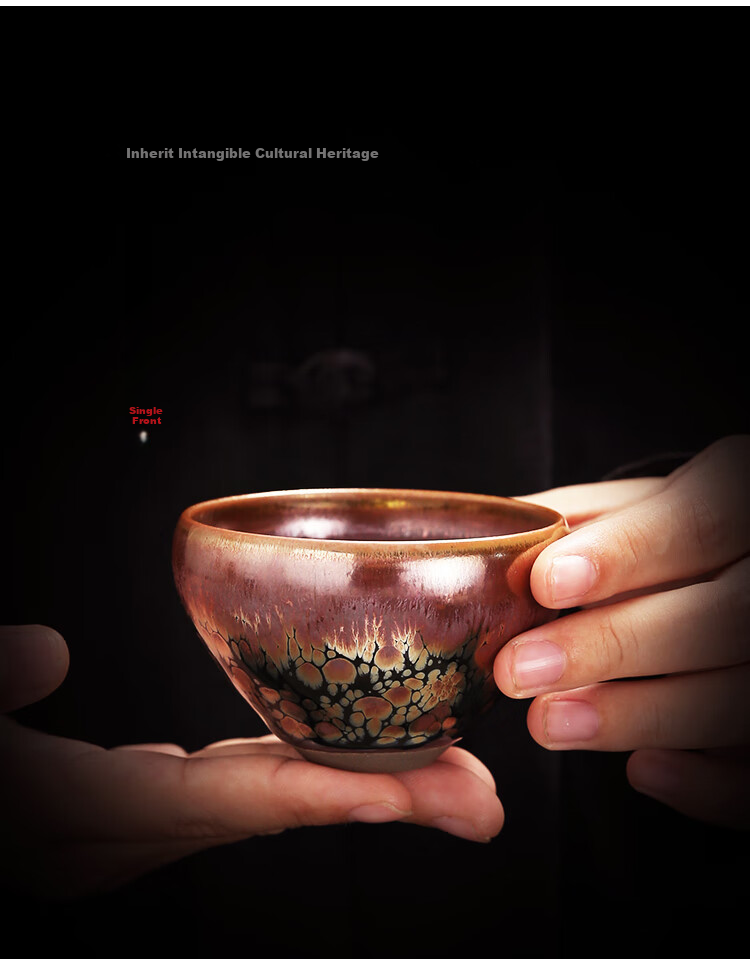 Danyi Intangible Cultural Heritage Tea Cup, Master Cup, Companion Cups, Tea Set Gift for Friends And Teachers 18