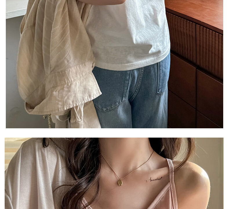 LangSha Korean Style Small Strap Vest Women Snowflake Cotton Sexy V-Neck Base Layer Outerwear Fashion Loose Belly Cover Top Female 23