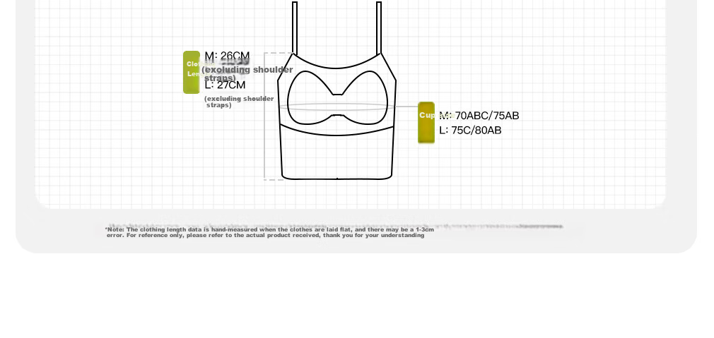 SecretWorld Padded Camisole Women's Innerwear Stylish High-End Outerwear Seamless Bra White Tank Top 5