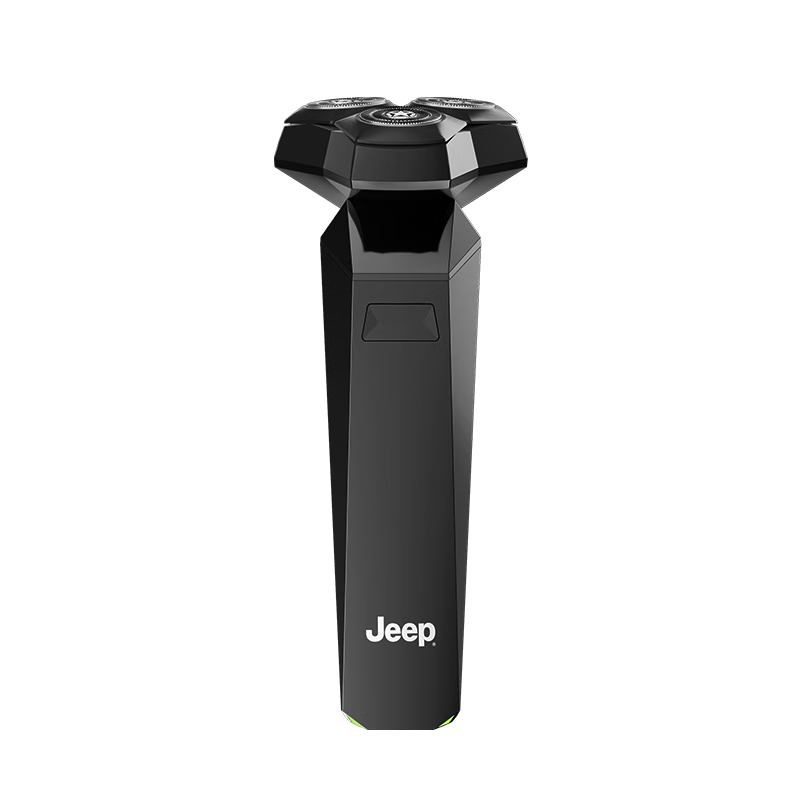 JEEP E1 Electric Rotary Shaver for Men Fast Charging 3D Floating Blades with Sideburn Trimmer Fully Washable Gift for Boyfriend Husband Father