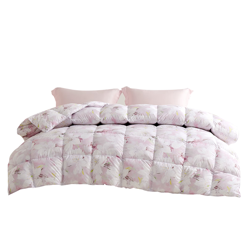 Boyang Home Textile Down Quilt A-Class Antibacterial Washable 95% White Goose Down Winter Quilt Core 1000g Filling 200*230cm