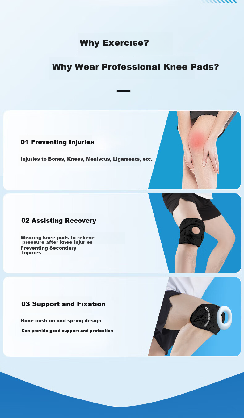 NAILEKESI N Sports Knee Brace, Professional Protection for Badminton, Specially Designed for Men, Suitable for Running, Hiking, Knee Joint And Meniscus Injury Protectio 2