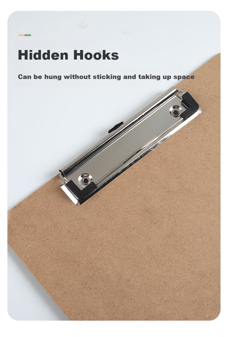 TANGO Office Writing Clipboard A4 Metal Strong Clip Plastic File Folder Writing Board Report Folder Blue with Scale Office Stationery Supplies 3C Digital Full Network Low Price 4