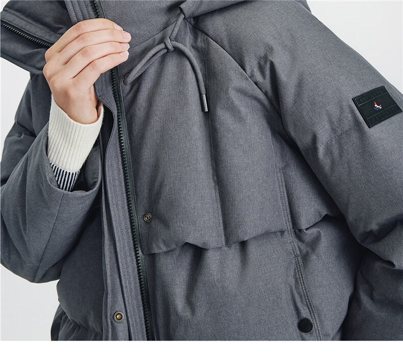 Navikail Italian Small Sailboat 25 New Women's Thick Hooded Down Jacket Warm Puffer Coat 2341605506 26