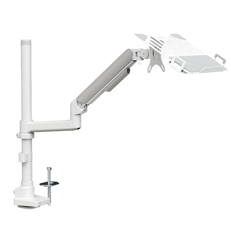 Brateck Beihu Monitor Stand Laptop Stand Inverted Laptop Screen Stand Dormitory Inverted Mount Mechanical Arm E350pd Yunyan White + APE40 Flowing Light White