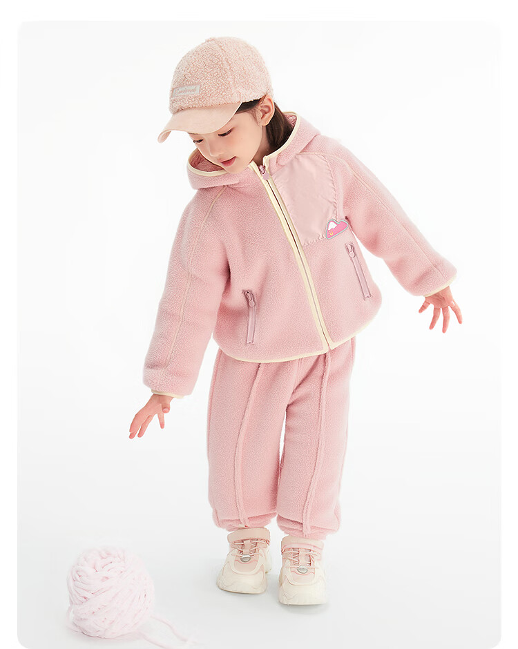 Balabala Kids Fleece Two-Piece Set for Boys and Girls 2025 Autumn Winter Anti-Static Cute Children's Clothing 208425104203 6