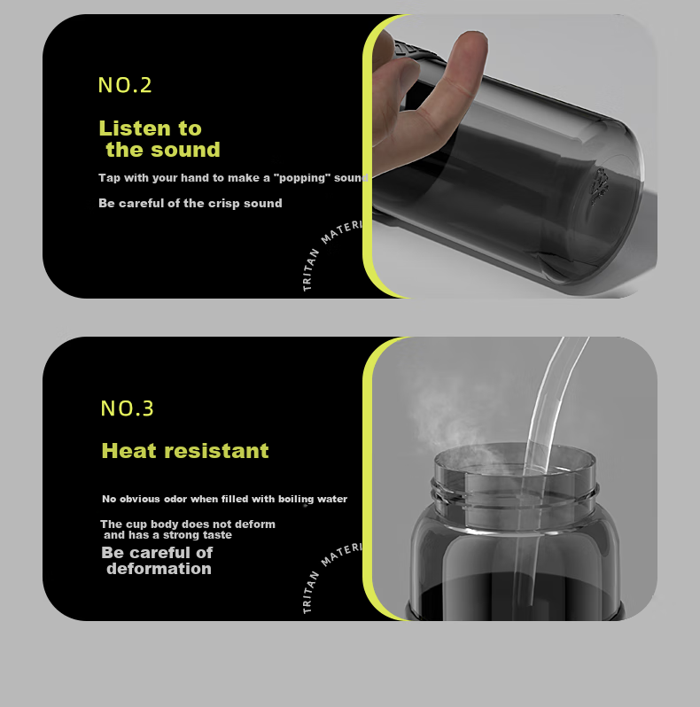 Xiduomi Large Capacity Sports Water Bottle with Dual Drinking Straws for Men, Women, Outdoor Activities, Fitness, And Students - Portable Water Cup 5
