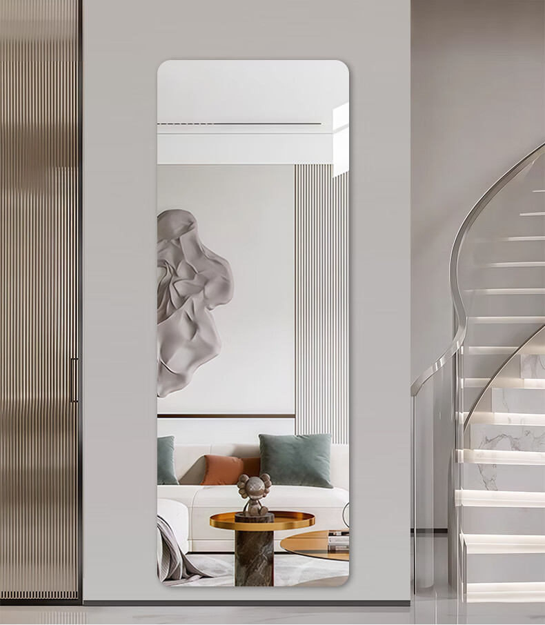 Chibilun Acrylic Soft Mirror Wall Sticker Self-Adhesive Full-Length Dressing Mirror No Drilling Home Dormitory 5
