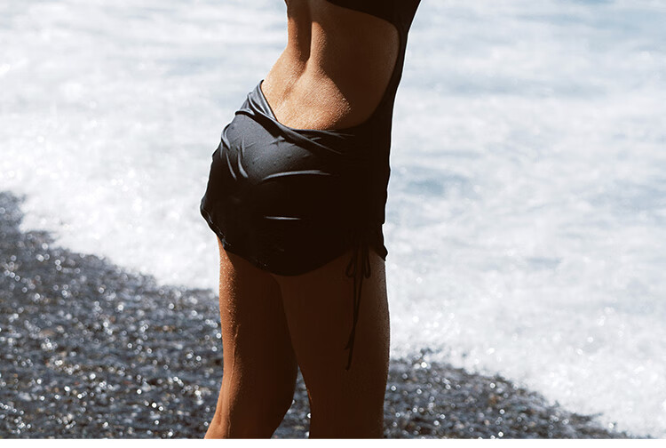AtlanticBeach 2026 New Hollow Out Cross Strap Halter One-Piece Swimsuit for Women Vacation Hot Spring Skirt-Style Swimwear Premium Feel 12