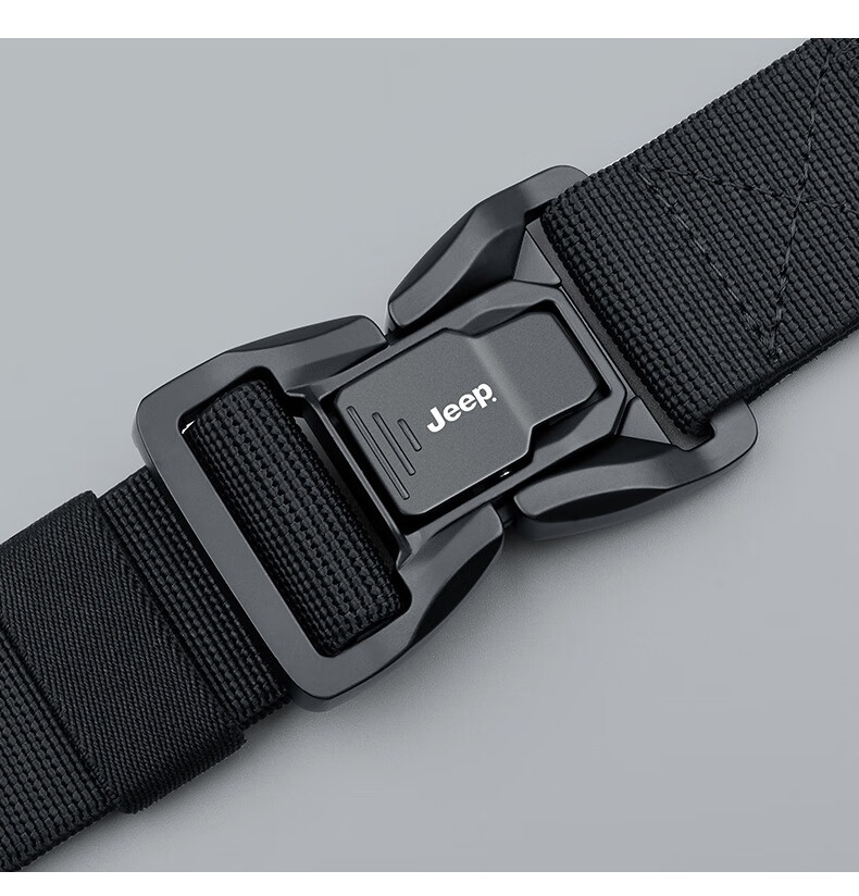 JEEP Outdoor Tactical Woven Belt for Men with Magnetic Buckle Nylon Military Training Gift for Boyfriend Husband Father Practical Birthday Present 6
